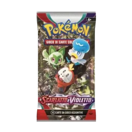 Busta Scarlatto & Violetto Pokémon