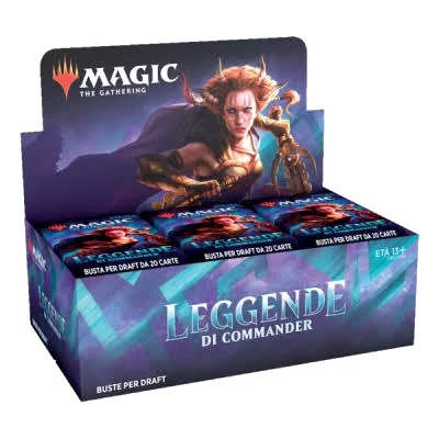 DRAFT BOOSTER Box - Leggende di Commander - Nebula-Store