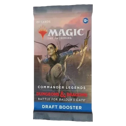 DRAFT BOOSTER Pack - Dungeons & Dragons Battaglia per Baldurs Gate - Nebula-Store