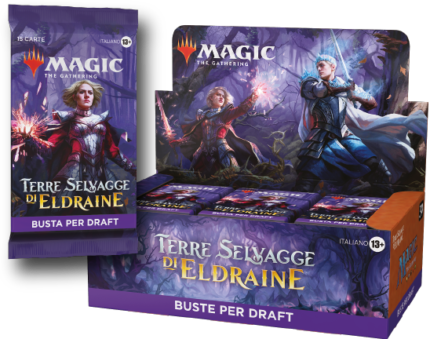 DRAFT BOOSTER Box - Terre Selvagge di Elderein - Nebula-Store