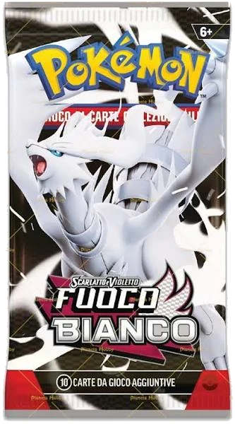 Busta Fuoco Bianco Pokémon Scarlatto e Violetto