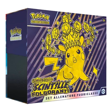 Elite Trainer Box Scintille Folgoranti SV Pokémon