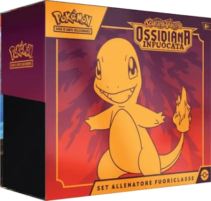 Elite Trainer Box di Ossidiana Infuocata Pokémon