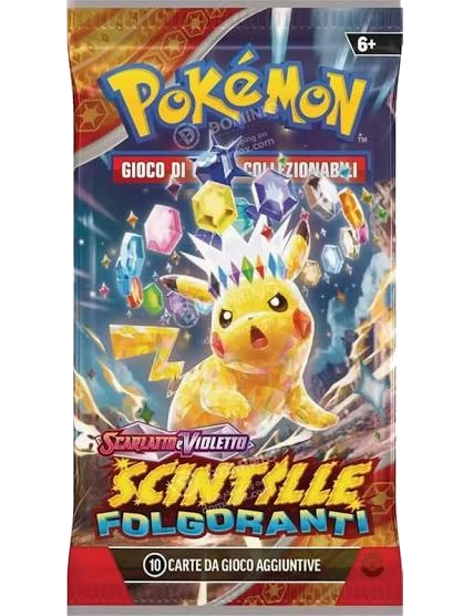 Busta Scintille Folgoranti Pokémon